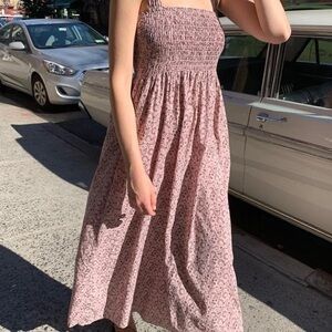 LACAUSA Sycamore midi dress